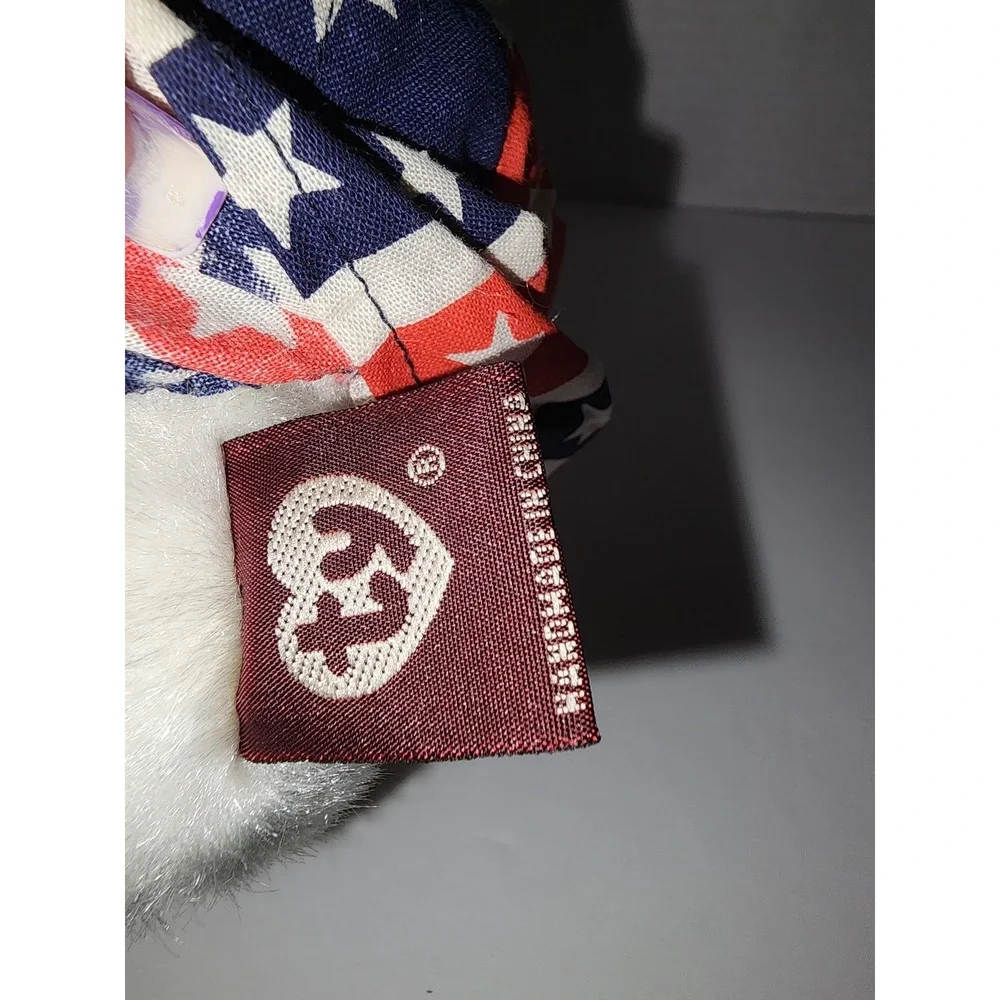 ty Franny Attic Treasures Beanie Babies‎ Bear Patriotic 1993